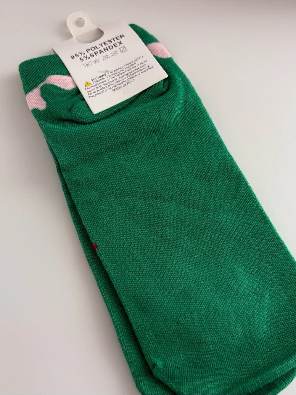 TC Green French Fries Sock